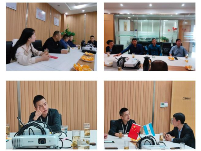 苏州外贸中小企业促进会党支部活动-走访苏州优德88热敏纸有限公司
